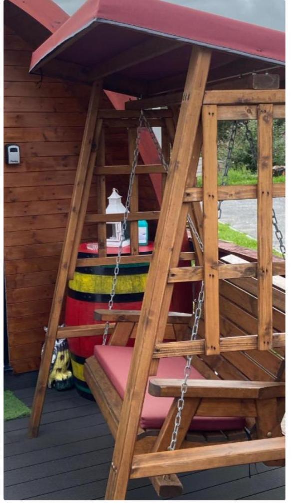 Heatherbrae Cosy Wooden Pod Kyle of Lochalsh Bagian luar foto